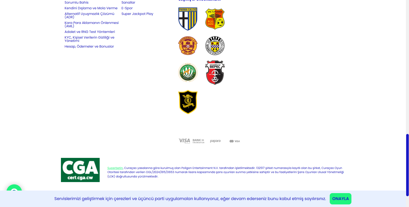 Superbetin Belge İstiyor Mu?